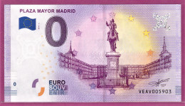 0-Euro VEAV 02 2019 PLAZA MAYOR MADRID - Privatentwürfe