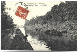 VILLENOY - Le Canal De L'Ourcq - Villenoy
