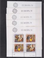 10 Blocs Portugal **  Blocs N° 27  Année 1979    Europa Cept  Europe - Neufs