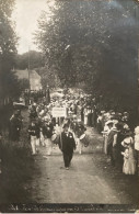 Dole - Carte Photo - Fête , Concours De Gymnastique - Défilé Groupe De L’espérance De Mulhouse - 1908 - Dole