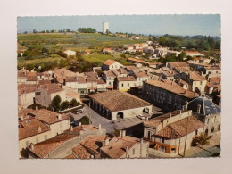 SAINT ANDRE DE CUBZAC (33/Gironde) - Vue Aérienne Du Centre , Maisons Et Champs Aux Alentours - Other & Unclassified