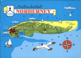 71953882 Norderney Nordseebad Moewe Schiff Rottenduene West Nord Ost Bad  Norder - Norderney