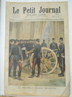 LE PETIT JOURNAL N°365 - 14 NOVEMBRE 1897 - NOUVEAU CANON FRANCAIS - INSURGES MAROCAINS - MAROC - 1850 - 1899