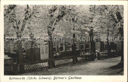 71953411 Rathewalde Buettner`s Gasthaus Hohnstein - Autres & Non Classés