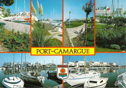 *CPM - 30 - PORT CAMARGUE - Multivues Du Port Et Le Point Zéro - Autres & Non Classés