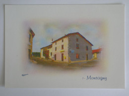MONTAGNY (69/Rhône) - Batiment , Boite Aux Lettres Poste - Other & Unclassified