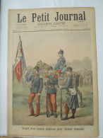 LE PETIT JOURNAL N°366 - 21 NOVEMBRE 1897 - UNIFORME ARMEE FRANCAISE - REGIMENT PREOBRAJENSKY DE RUSSIE - 1850 - 1899