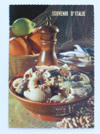 RECETTE CUISINE - Pâtes Avec Sardines / Recette De Sicile , Italie - Carte Postale - Recettes (cuisine)