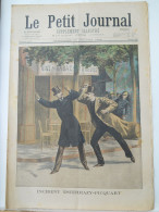 Le Petit Journal N°400 – 17 Juillet 1898 - INCIDENT ESTERHAZY PICQUART - CORSE GENDARME BANDIT - Le Petit Journal