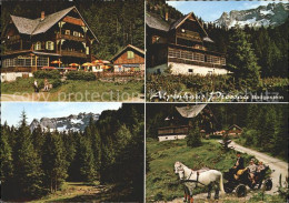 71952968 Prossau Alpenhaus Pferdewagen Bad-Gastein Prossau - Autres & Non Classés