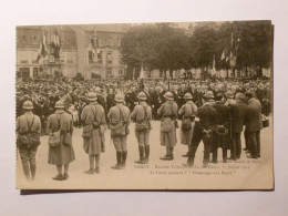 NANCY (54) - MILITAIRE / Rentrée Triomphante Du 20e Corps - 27 Juillet 1919 - Foule Pendant Hommage Aux Morts - Histoire