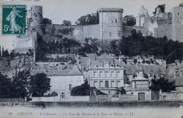 CPA (Indre Et Loire). CHINON, Le Château, La Tour Du Moulin De La Tour De Boissy (n°20) - Chinon