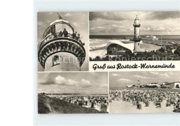71945772 Rostock-Warnemuende Leuchtturm Strand  Rostock - Rostock