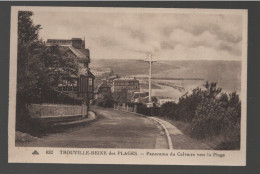 CPA - 14 - Trouville-Reine Des Plages - Panorama Du Calvaire Vers La Plage - Non Circulée - Trouville