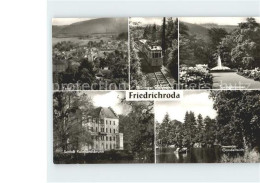 71945741 Friedrichroda Waldbahn Springbrunnen Gondelteich Schloss Reinhardsbrunn - Friedrichroda