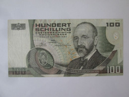 Austria 100 Schilling 1984 Banknote See Pictures - Austria