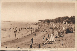 CPSM. 44 PLAGE DE SAINT BREVIN LES PINS. - Saint-Brevin-les-Pins