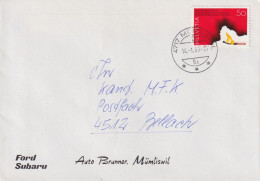 Motiv Brief  "Auto Brunner, Ford / Subaru, Mümliswil"       1985 - Lettres & Documents