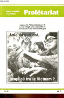 Prolétariat N°18 4eme Trimestre 1978 - Visites En Chine Et Au Kampuchea D'une Délégation Du Parti Communiste Marxiste-lé - Other Magazines