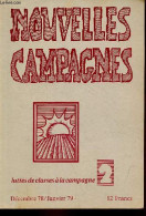 Nouvelles Campagnes Luttes De Classes à La Campagne N°2 Décembre 78/janvier 79 - Edito - Fonctionnement Mise Au Point - - Other Magazines