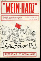 Mein-Harz Revue De Formation Et De Théorie De L'Union Démocratique Bretonne N°7 Juillet 1979 - L'autonomie En Plus ?, Mi - Andere Tijdschriften