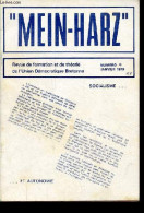 Mein-Harz Revue De Formation Et De Théorie De L'Union Démocratique Bretonne N°6 Janvier 1979 - Autonomie Et Socialisme : - Other Magazines