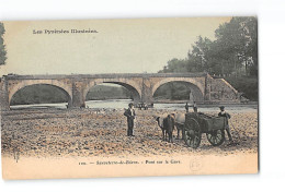 SAUVETERRE DE BEARN - Pont Sur Le Gave - Très Bon état - Sauveterre De Bearn