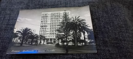 CARTOLINA SASSARI- GRATTACIELO E PIAZZA CASTELLO- VIAGGIATA 1954 - Sassari