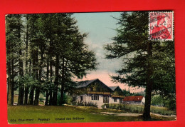 VBB-09 Chaumont Sur Neuchâtel  Chalet Des Mélèzes  Phototypie 604 Circulé Cachet Militaire 1914 - Autres & Non Classés