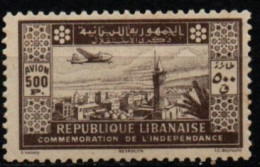 GRAND LIBAN 1943 * - Airmail