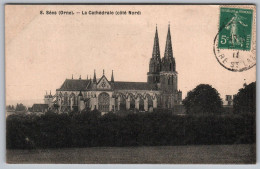 (61) 1103, Sées, Niobé édit 8, La Cathédrale Coté Nord - Sees