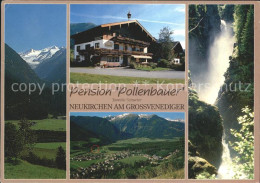 71944933 Neukirchen Grossvenediger Pension Pollenbauer Gesamtansicht Wasserfall  - Other & Unclassified