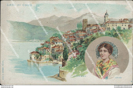 Cd355 Cartolina Lago Di Como Corenno Inizio 900 Lombardia - Como