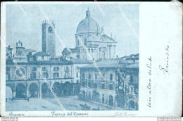 Cd361 Cartolina Brescia Citta' Piazza Del Comune - Brescia