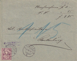 NN Brief  Boltigen - Blankenburg       1897 - Brieven En Documenten