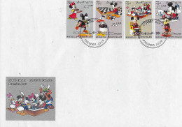 Chess  FDC Disney  Mickey Mouse Minnie Donald Duck Dagobert - Chess