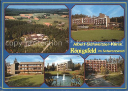 71944730 Koenigsfeld Schwarzwald Albert Schweitzer Klinik Koenigsfeld Schwarzwal - Andere & Zonder Classificatie