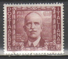 ITALIA 1938 - Impero P.a. L. 3 * - Airmail