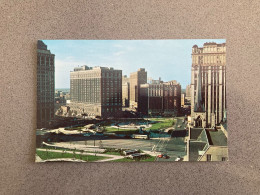 Grand Circus Park Detroit Michigan Postale Postcard - Detroit