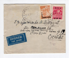 1950. YUGOSLAVIA,SERBIA,BELGRADE AIRMAIL COVER TO SKOPJE - Poste Aérienne