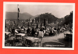 SALZBURG  Grand Café WINKLER    1951  (2 Scans) 21727 - Salzburg Stadt