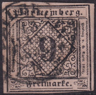 Wurttemberg 1851 Sc 5 Mi 4 Used - Gebraucht