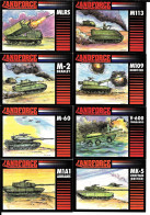 BC57 - SERIE COMPLETE CARTES LANDFORCES S2 - IRAK WAR 1991 - COLIN POWELL - Other & Unclassified