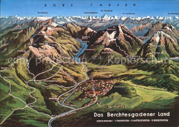 71944658 Hohentauern Panoramakarte Berchtesgadener Land Hohentauern - Autres & Non Classés
