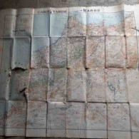 Ancienne Carte ( Taride ) Du Maroc - Carte Geographique