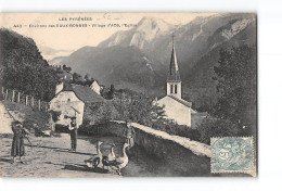 Environs Des EAUX BONNES - Village D'AOS - L'Eglise - Très Bon état - Autres & Non Classés