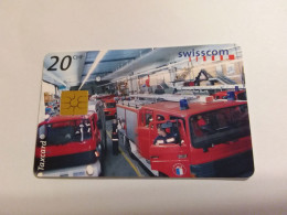 Schweiz - CP069 - 24 Moments In Time Fire Station Lucerne - 10/2002 - 250.000ex. - 20 CHF - Suisse