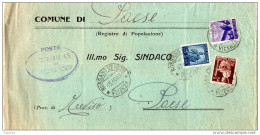 1948  LETTERA CON ANNULLO  ROSSANO VENETO VICENZA - 1946-60: Poststempel