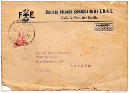 1937  FRONTESPIZIO - Storia Postale