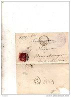 1883 LETTERA  CON ANNULLO  CASTELFRANCO VENETO TREVISO - Poststempel